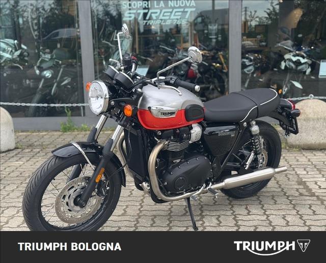 TRIUMPH Bonneville 900 T100 Aluminium/Baja Orange E5