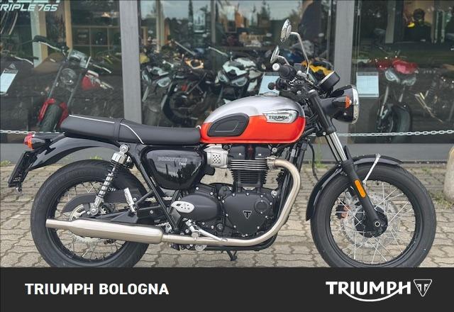 TRIUMPH Bonneville 900 T100 Aluminium/Baja Orange E5
