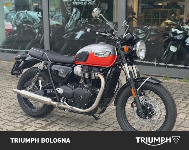 TRIUMPH Bonneville 900 T100 Aluminium/Baja Orange E5