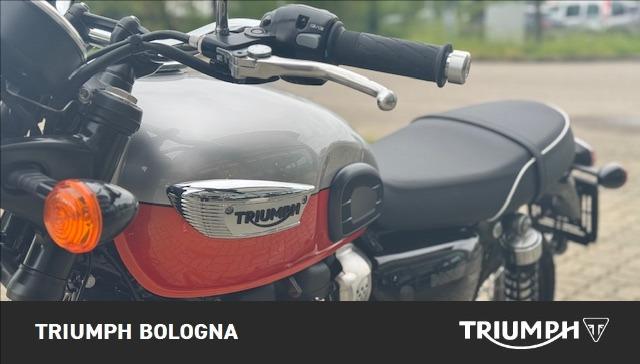 TRIUMPH Bonneville 900 T100 Aluminium/Baja Orange E5